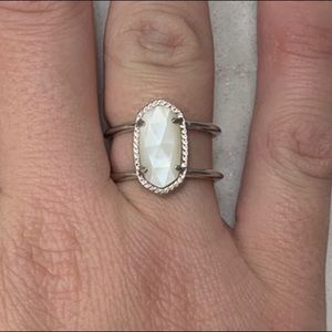 Kendra Scott Mother of Pearl Elyse Ring